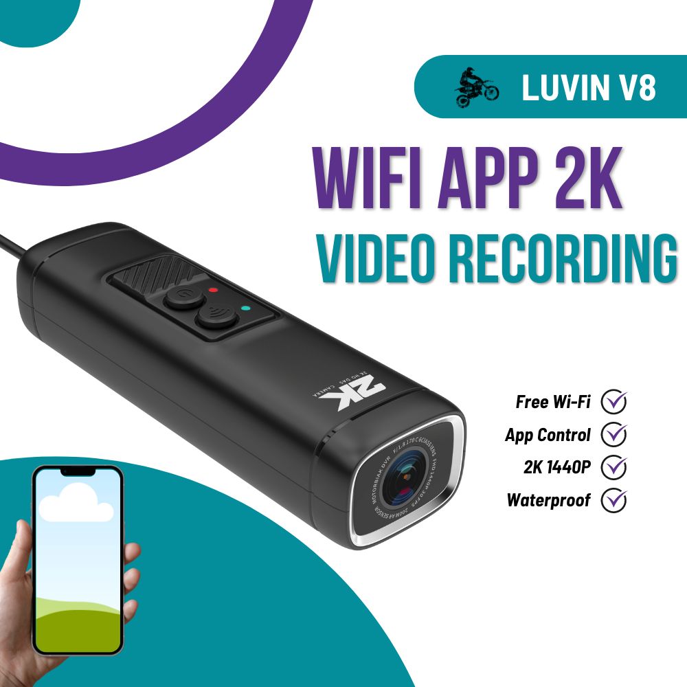Photography Date - Freedconn moto Camera Dvr 1440P registrazione