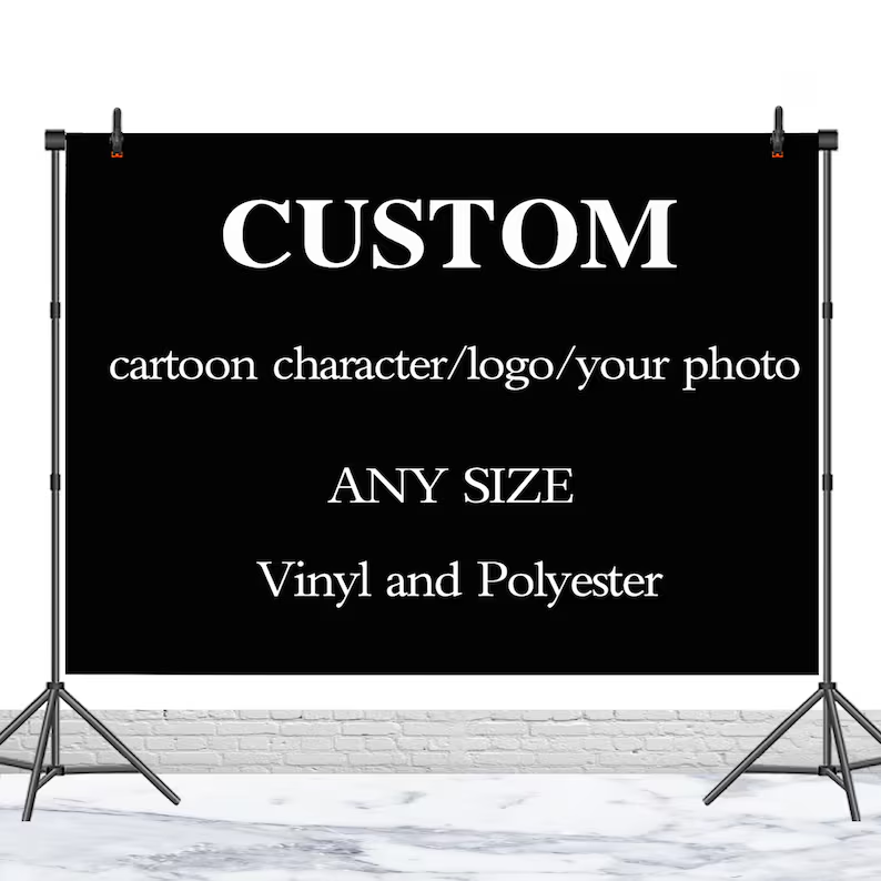 Backdrop Stand Kit - Sfondo Mehofond fondali personalizzati personalizzati stampa