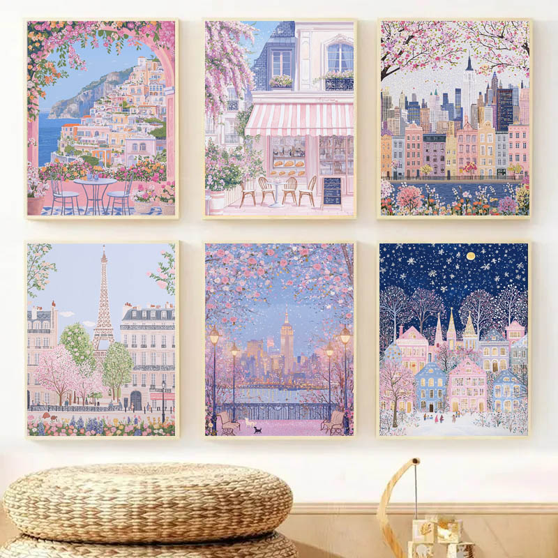 Photography Architecture - Poster Artistico Moderno di Paesaggio Urbano
