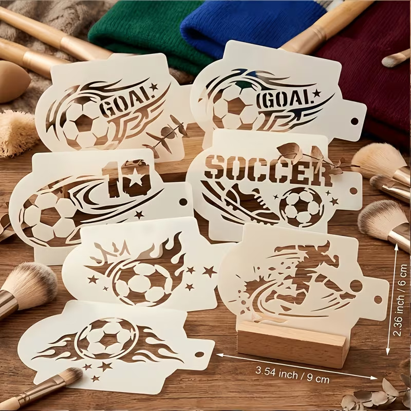 Photography Model - Set di 6 Stencil per Dipingere,