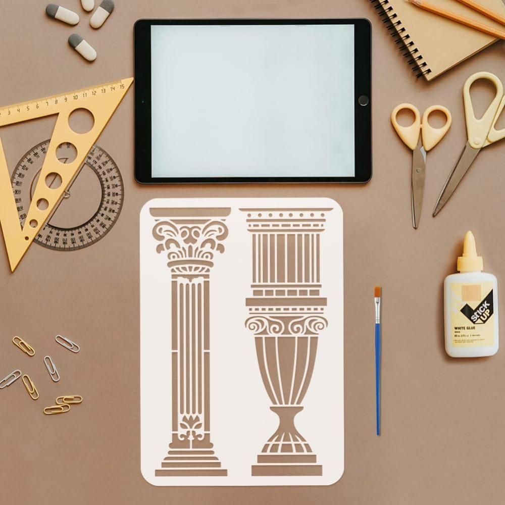 6 stencil per colonne romane p - Photography Architecture recensione e prezzo