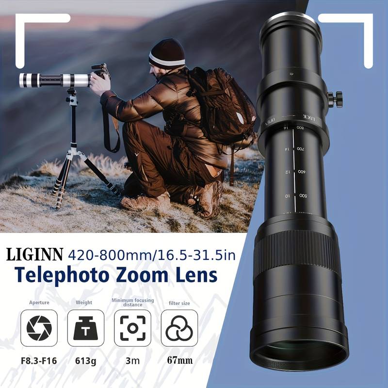 Obiettivo Zoom Teleobiettivo M - Photography Ratio recensione e prezzo
