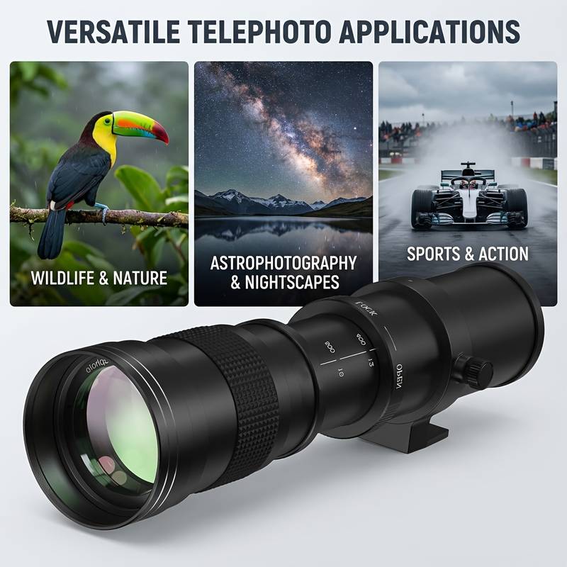 Obiettivo Zoom Teleobiettivo M - Photography Ratio recensione e prezzo