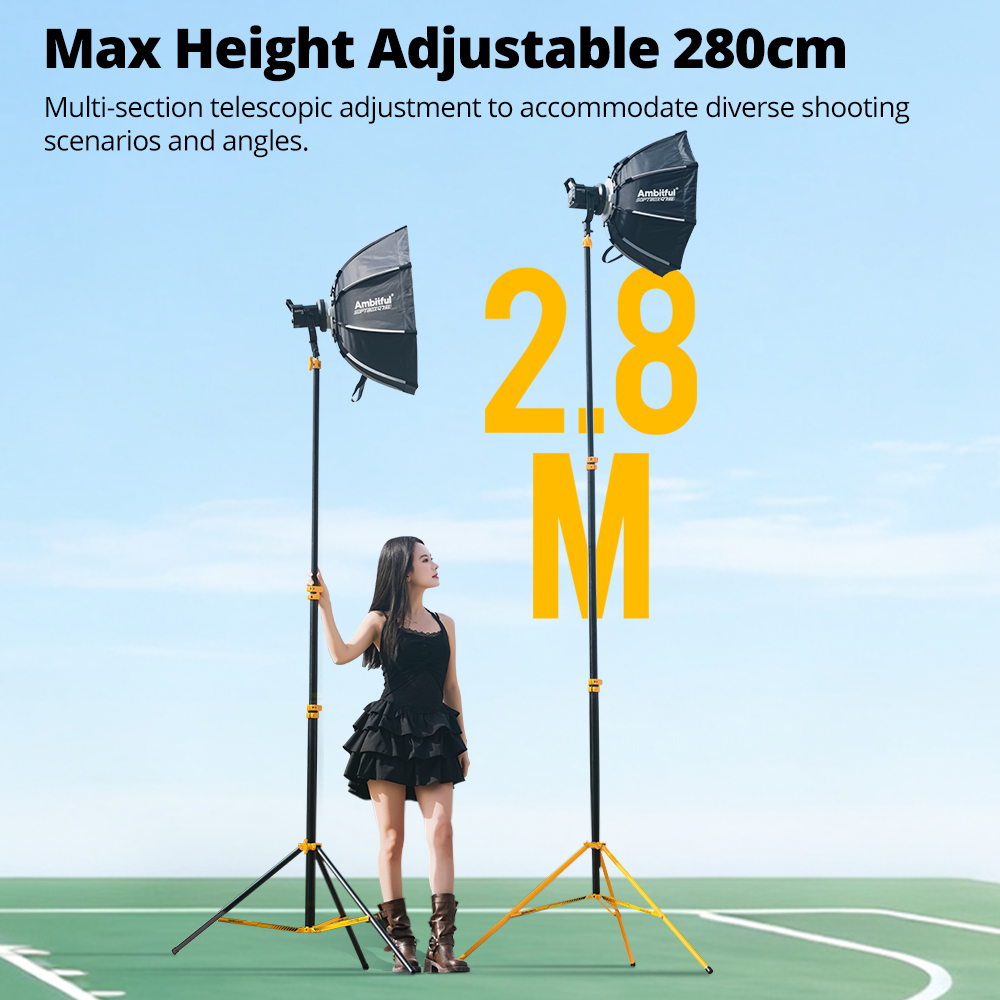 AMBITFUL GM280Y Stativo Profes - Photography Basics recensione e prezzo