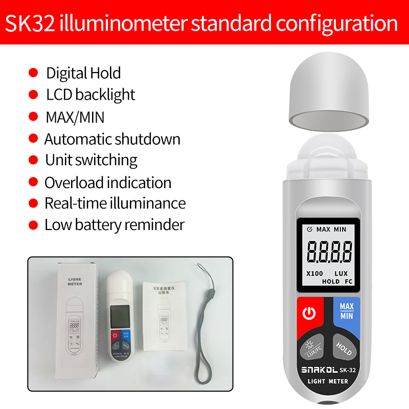 SK-32 Misuratore di illuminame - Photography Ratio recensione e prezzo