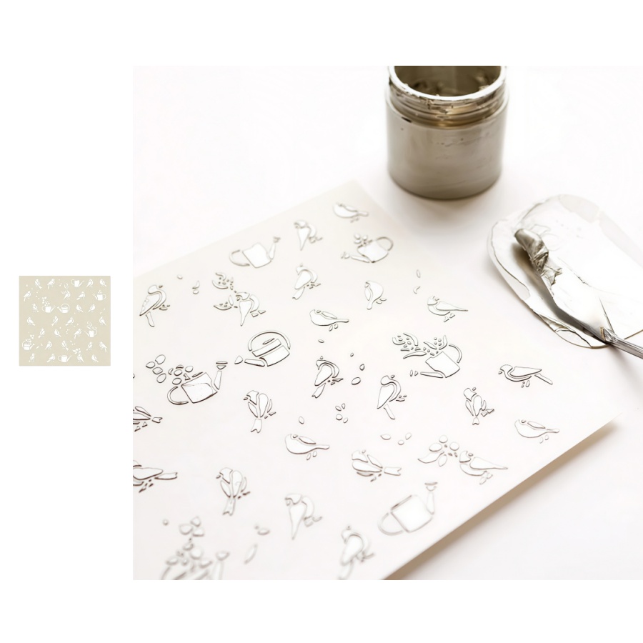 Nuovo Stencil Floreale 2026 pe - Photography Model recensione e prezzo